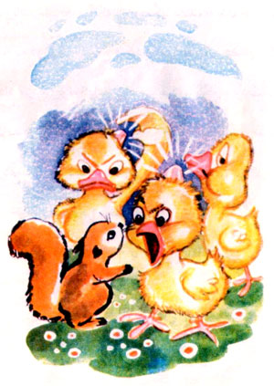 قصه کودکانه «سنجاب کوچولو»-مجموعه داستانهای مصوّر «آزاده»-ارشیو قصه و داستان ایپابفا